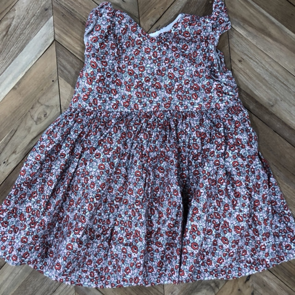 Gap Flutter Sleeve Floral Dress